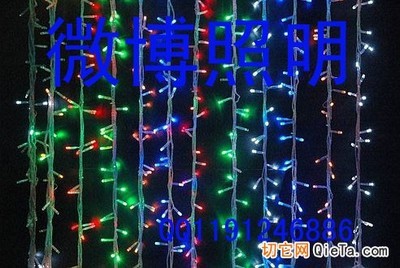 供應(yīng)公園街道樹上專用LED星星燈串，打造夢幻景觀照明